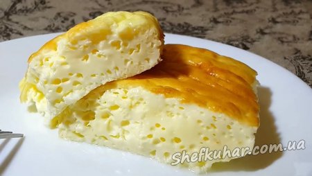 Пишний омлет в духовці до сніданку
